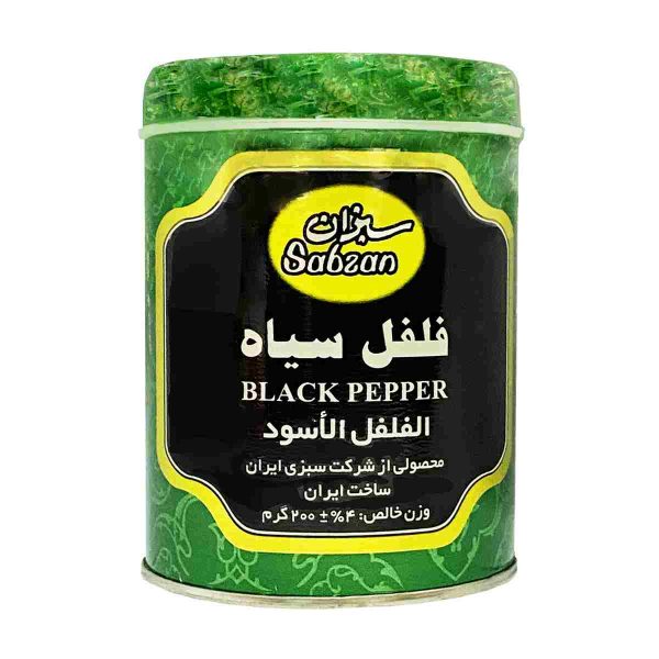فلفل سیاه سبزان - 200 گرم