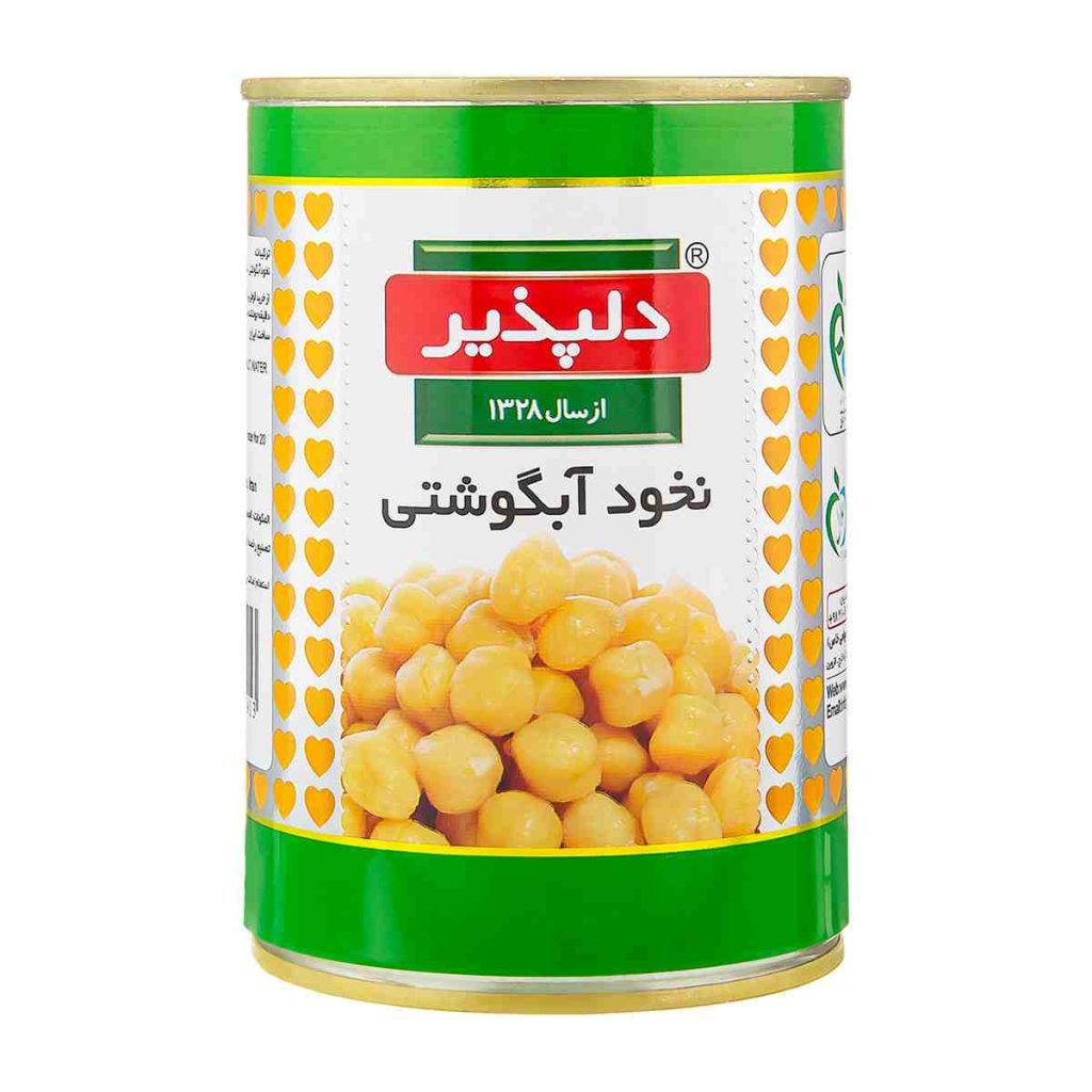 کنسرو نخود آبگوشتی دلپذیر - 420 گرم