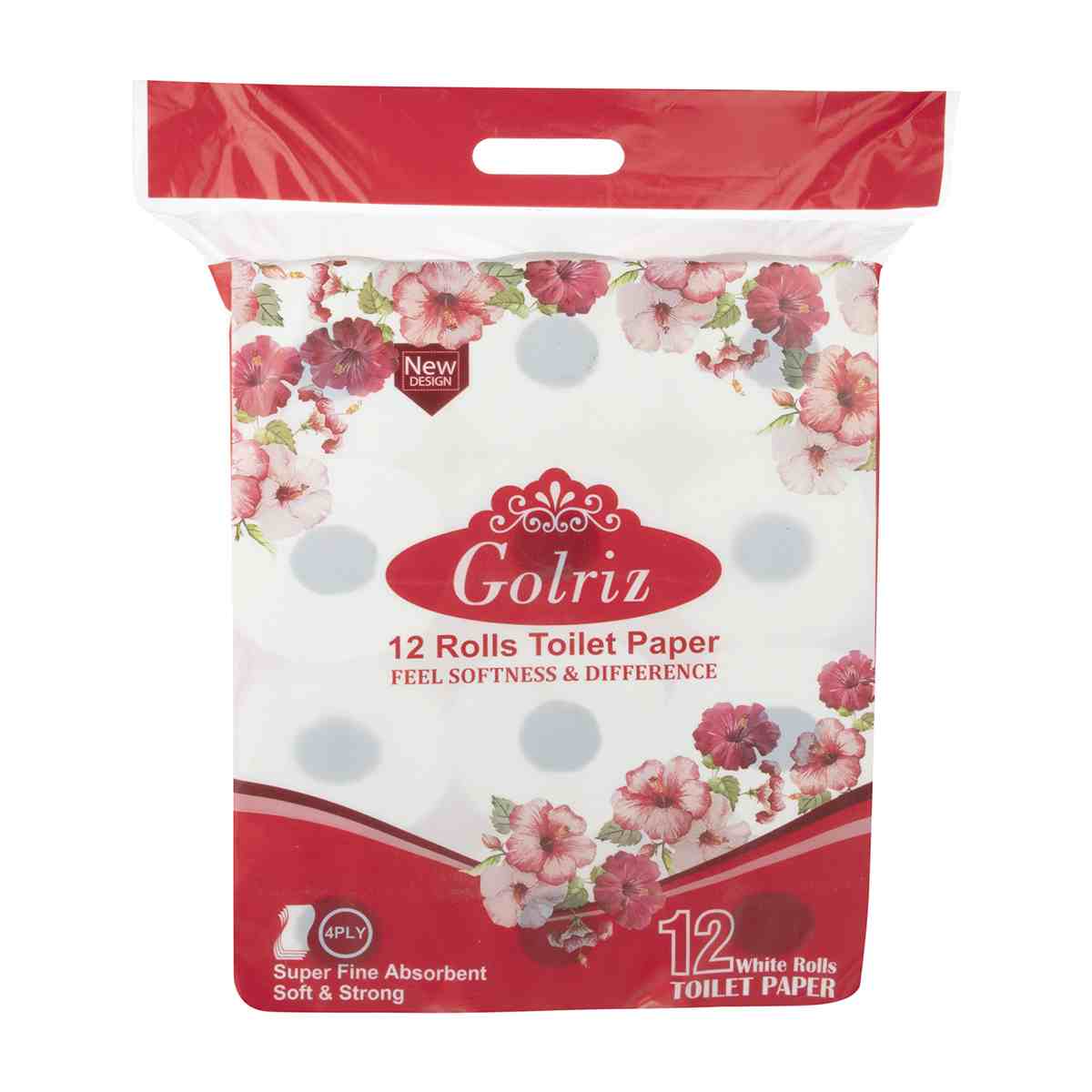 دستمال توالت گلریز - 12 رول