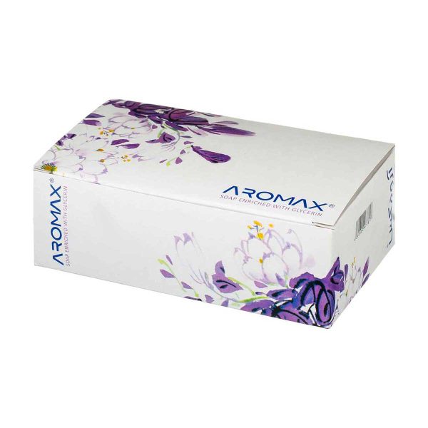Untitled-12715-compressed صابون حمام بنفش جعبهای آرومکس - 5 عددی