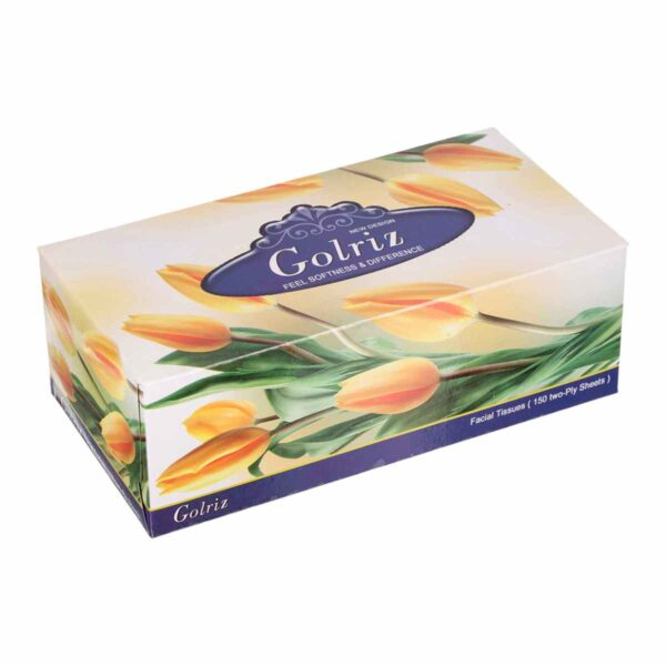 دستمال کاغذی گلریز - 150 برگ دو لایه