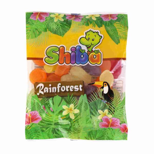 پاستیل میوه ای Rain forest شیبا - 90 گرم