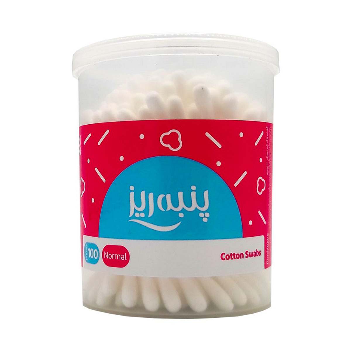گوش پاک کن پنبه ریز - 100 عدد