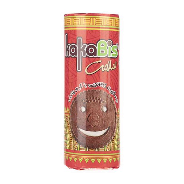 بیسکویت کاکابیس کاکائویی با کرم وانیلی سلامت - ۴۰۰ گرم