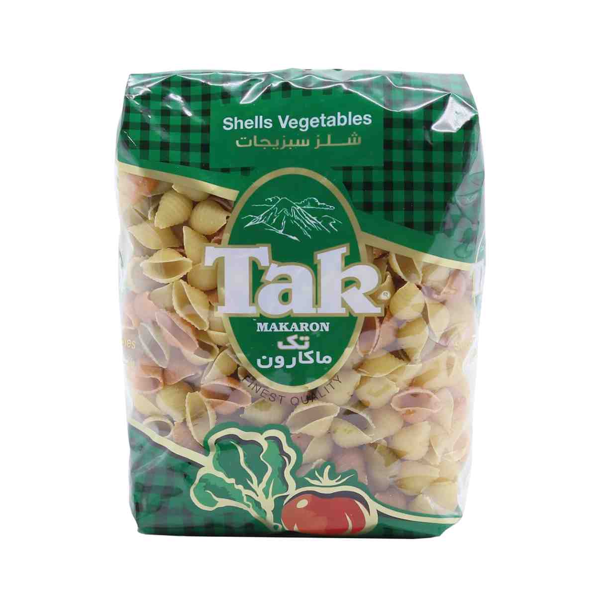 ماکارونی فرمی شلز سبزیجات تک ماکارون - 500 گرم
