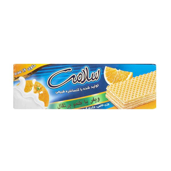 ویفر پرتقالی سلامت - ۱۶۰ گرم