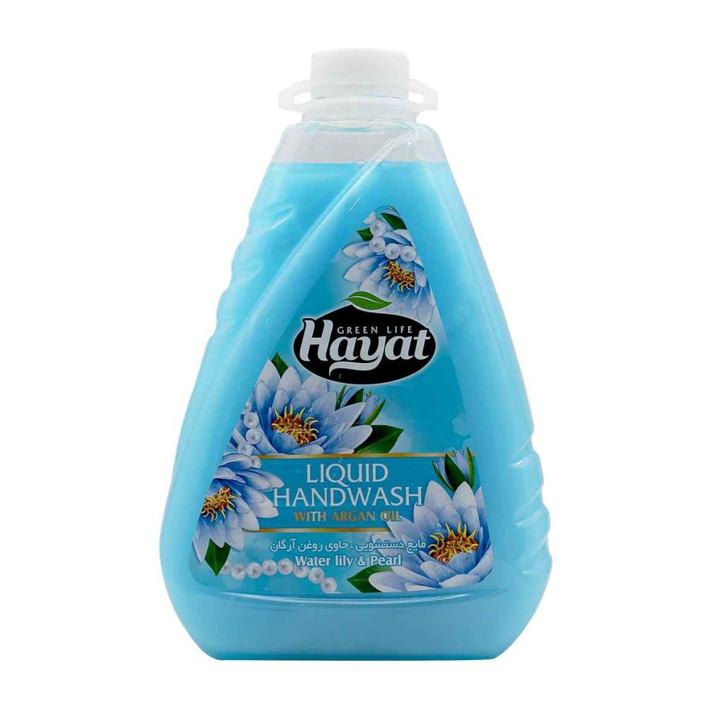 مایع دستشویی صدفی آبی حیات - 2500 گرم
