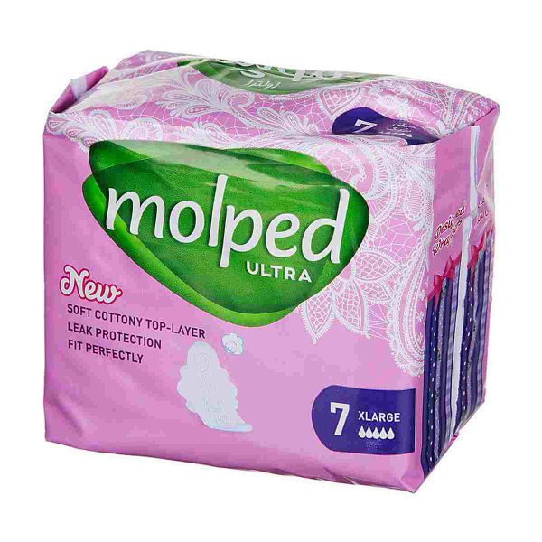 نوار بهداشتی نازک خیلی بزرگ مولپد - 7 عددی