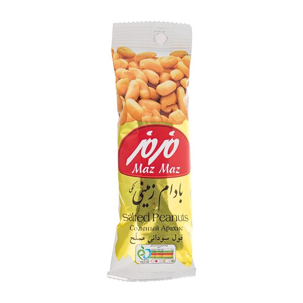 بادام زمینی نمکی مزمز – 35 گرم