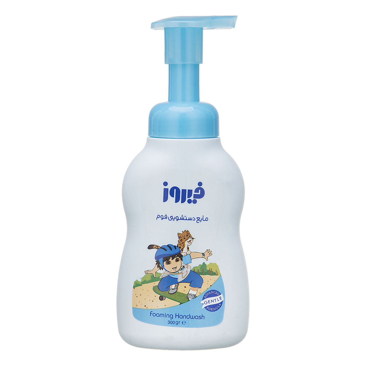 فوم دستشویی کودک آبی فیروز – ۳۰۰ گرم - تصویر 2