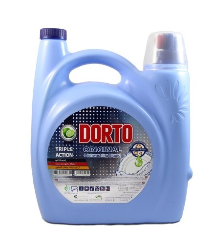 مایع ظرفشویی دورتو با رایحه لیمو 3750 گرمی