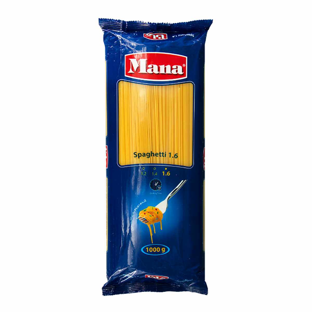 اسپاگتی قطر 1.6 مانا - 1000 گرم