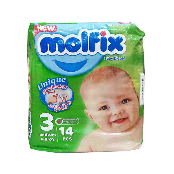 Untitled-4356-compressed پوشک بچه مولفیکس سایز 3 بسته 14 عددی