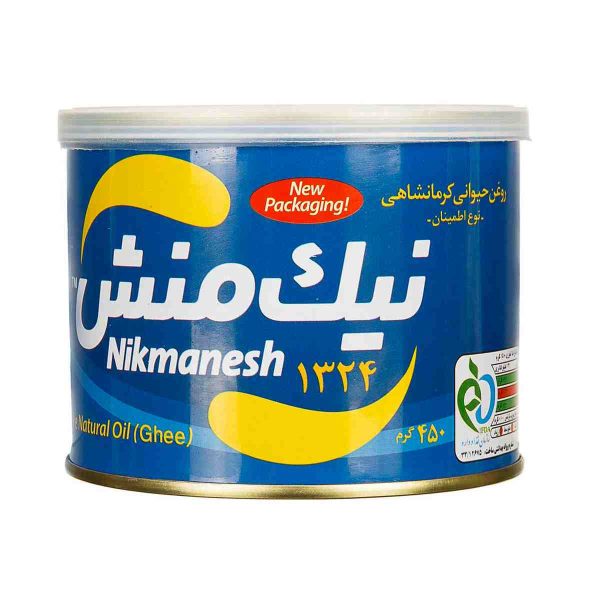 روغن حیوانی کرمانشاهی اطمینان نیک منش - 450 گرم