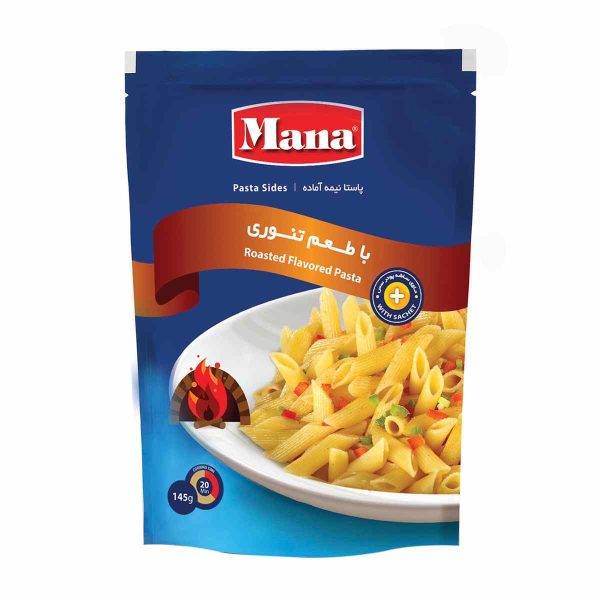 پاستا نیمه آماده با طعم تنوری مانا - 145 گرم