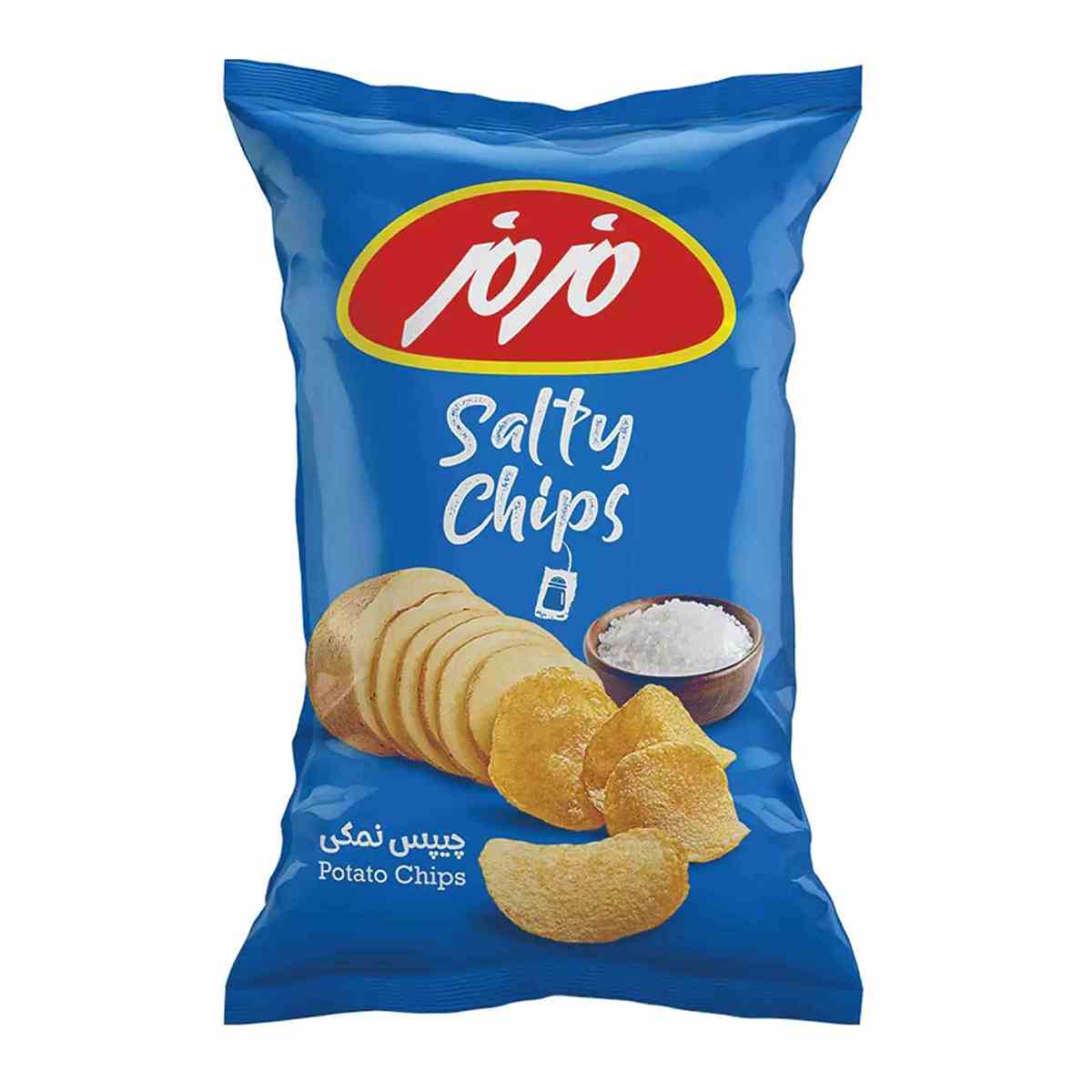 چیپس ساده نمکی مزمز - ۷۰ گرم