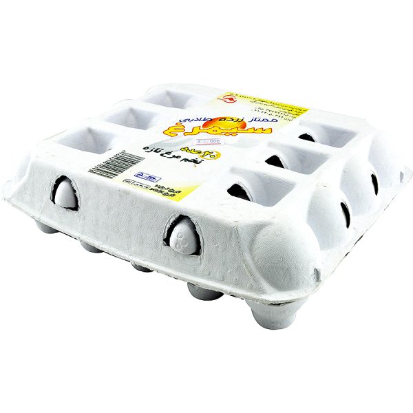 تخم مرغ ممتاز سیمرغ بسته 20 عددی