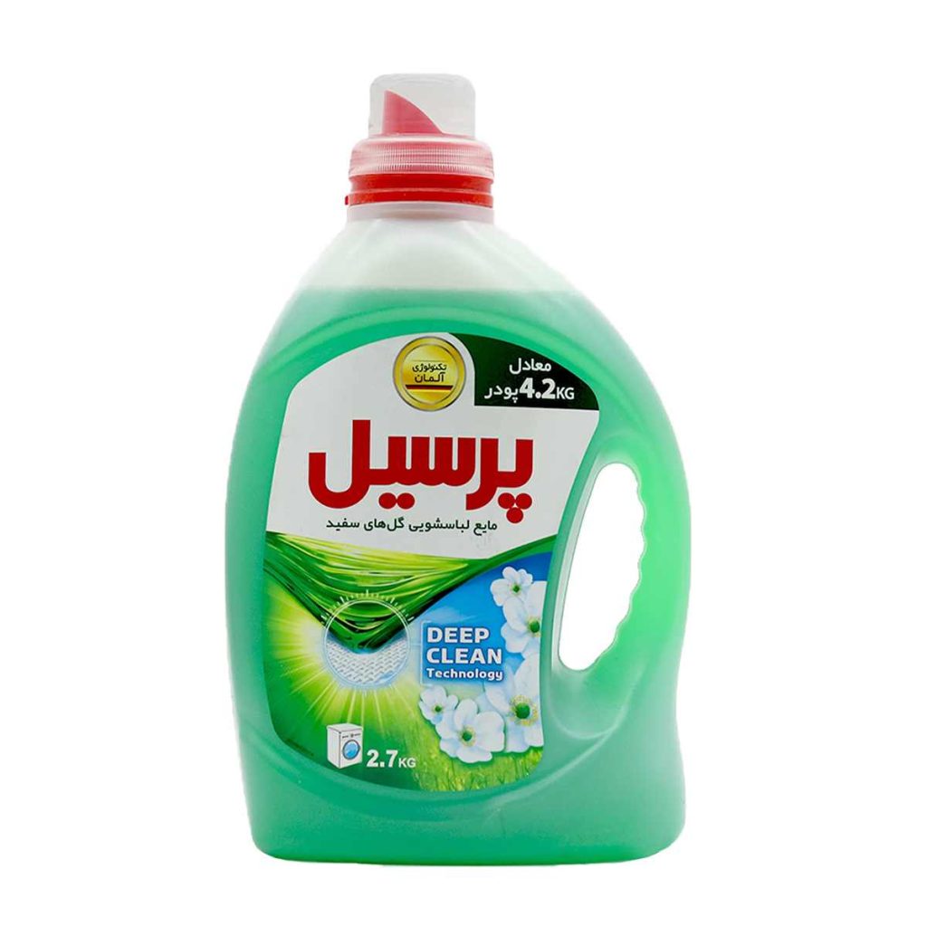 مایع لباسشویی گلهای سفید پرسیل – ۲۷۰۰ گرم