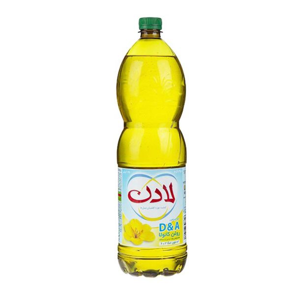 روغن پخت و پز و سالاد ویتامینه کانولا لادن - 1350 گرم