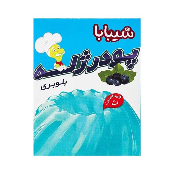 پودر ژله بلوبری شیبابا - 100 گرم