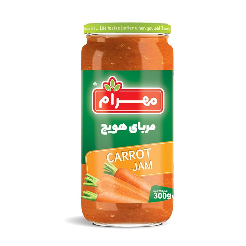 مربا هویج مهرام - 300 گرم