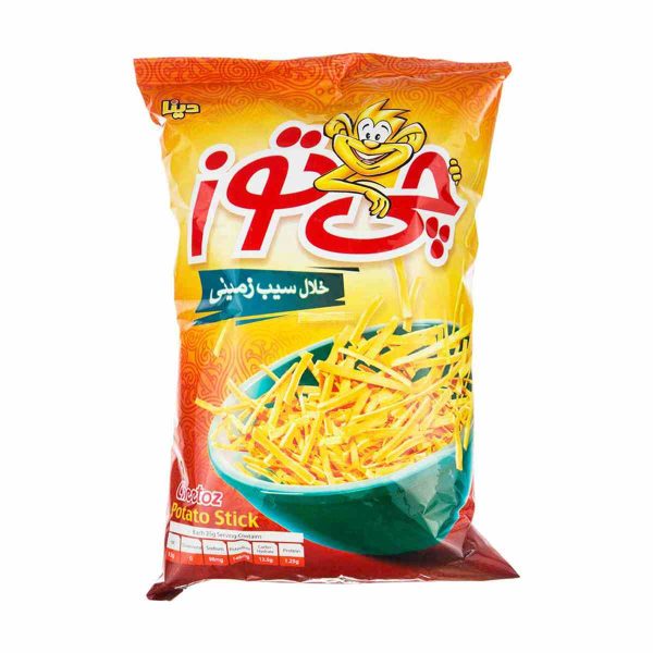 چیپس خلال سیب زمینی چی توز – ۹۰ گرم
