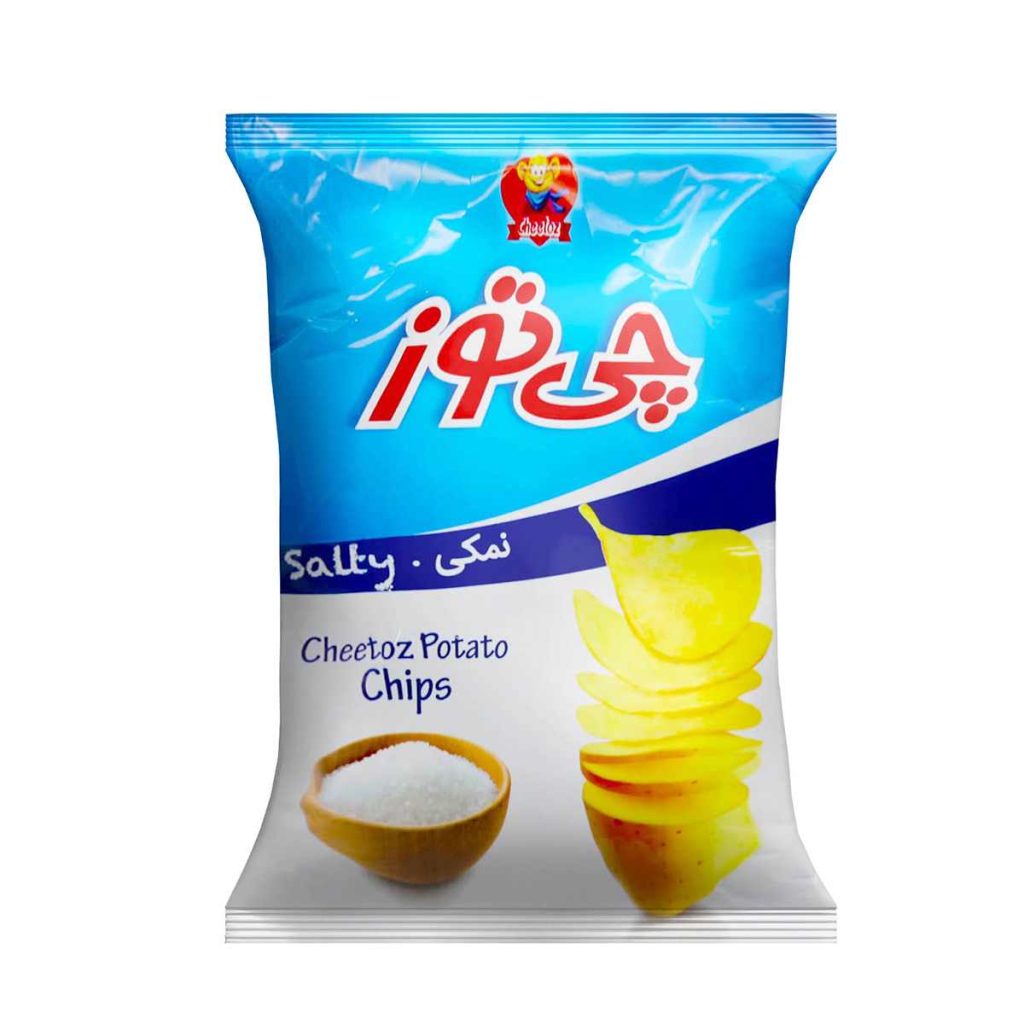 چیپس ساده نمکی چی توز – 60 گرم