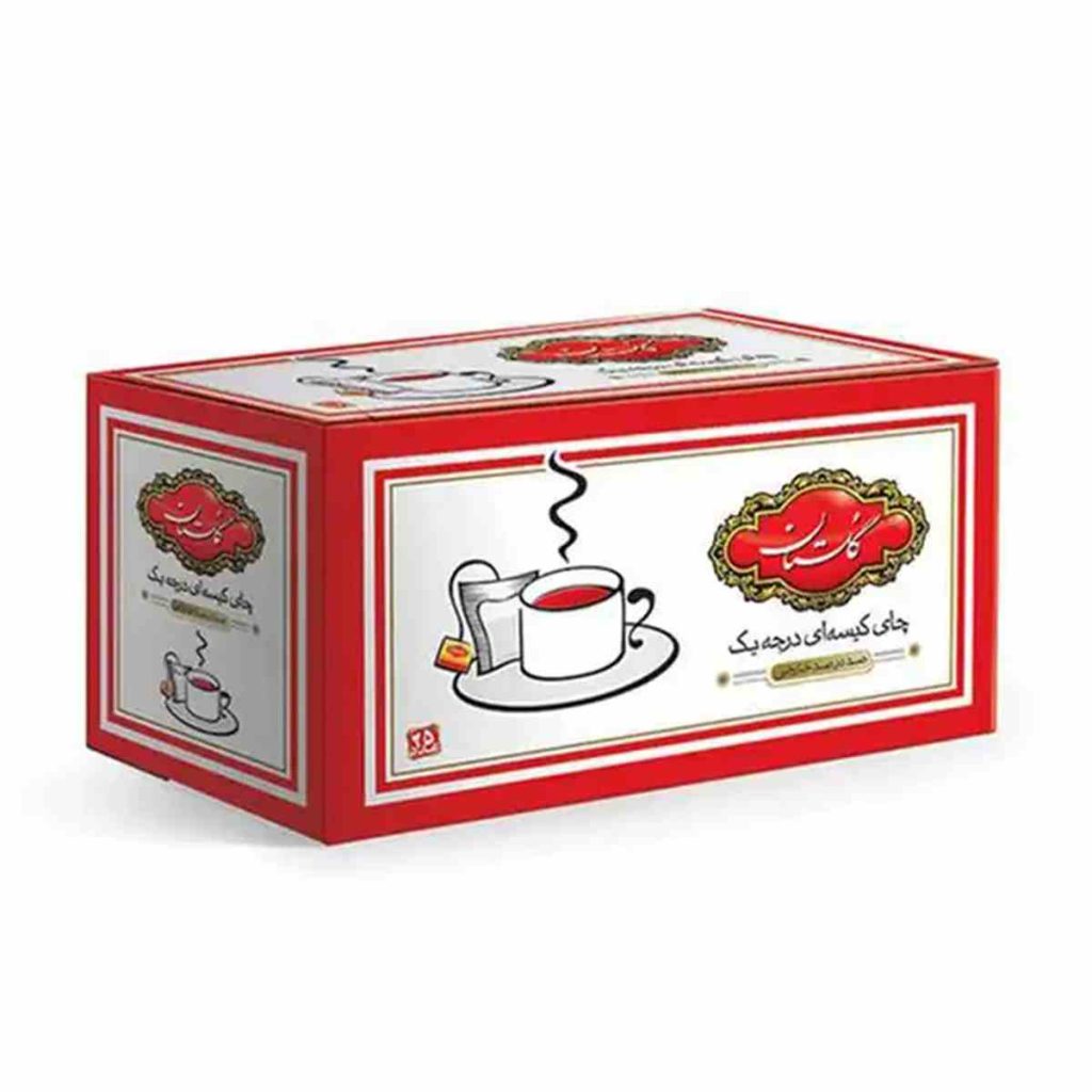 چای کیسه ای گلستان - 25 عددی
