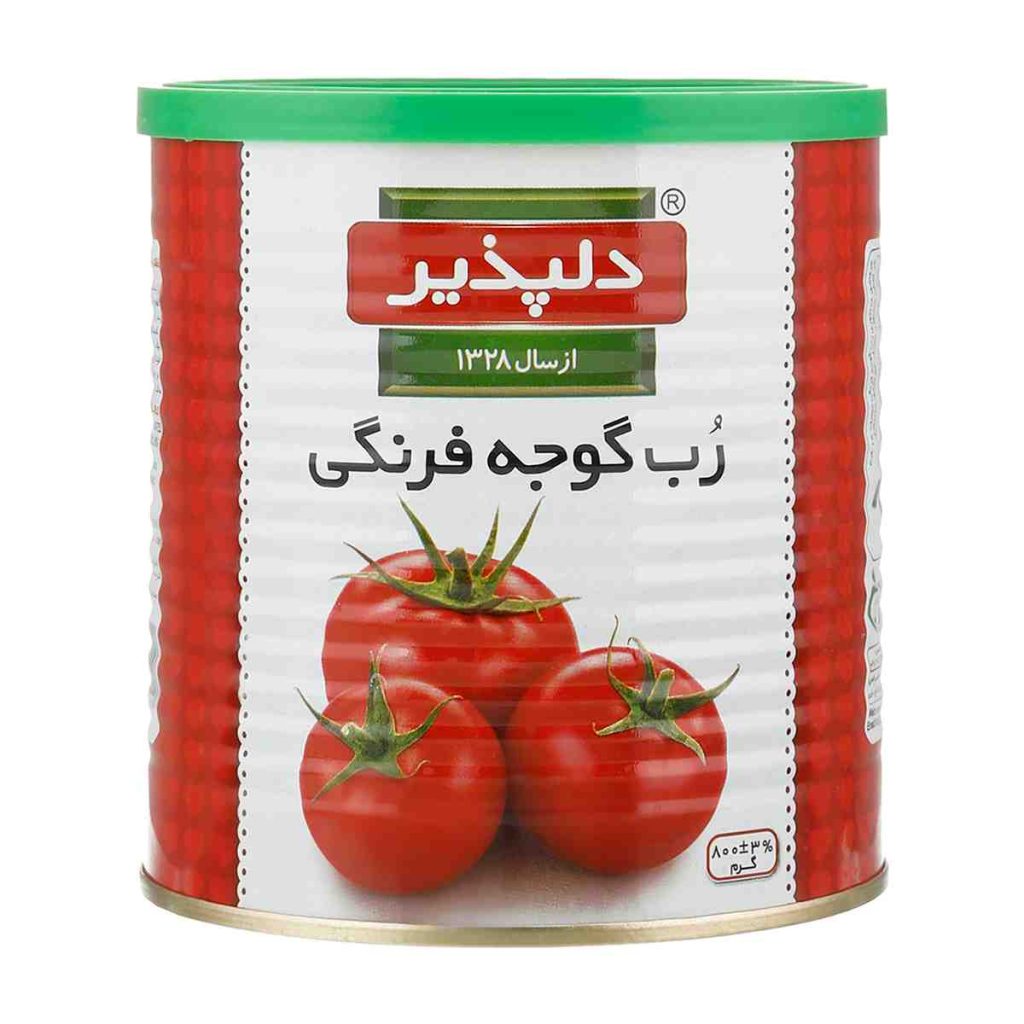 رب گوجه فرنگی دلپذیر - 800 گرم