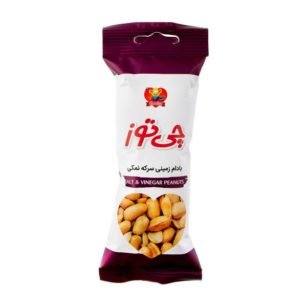 بادام زمینی سرکه نمکی چی توز – 40 گرم