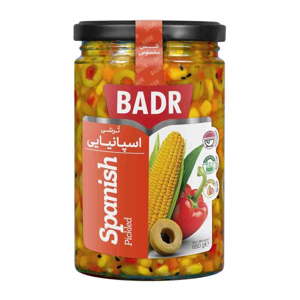 ترشی اسپانیایی بدر - 650 گرم