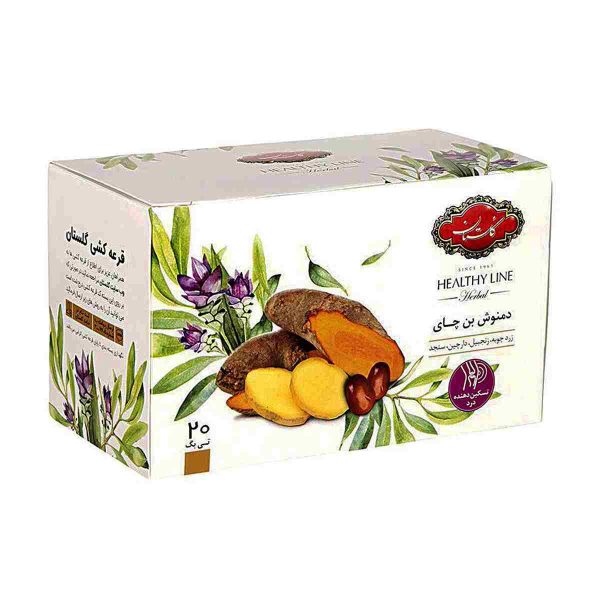 Untitled-12915-compressed دمنوش بن چای گلستان تسکین دهنده درد - 20 عددی