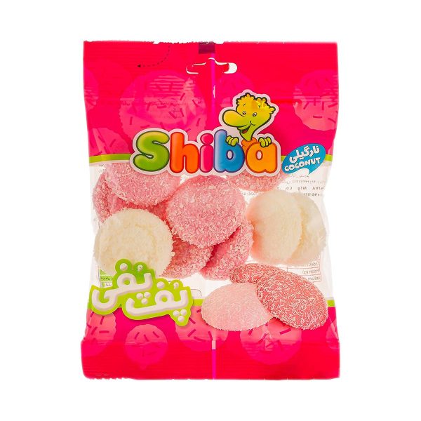 پف پفی نارگیلی شیبا - 50 گرم