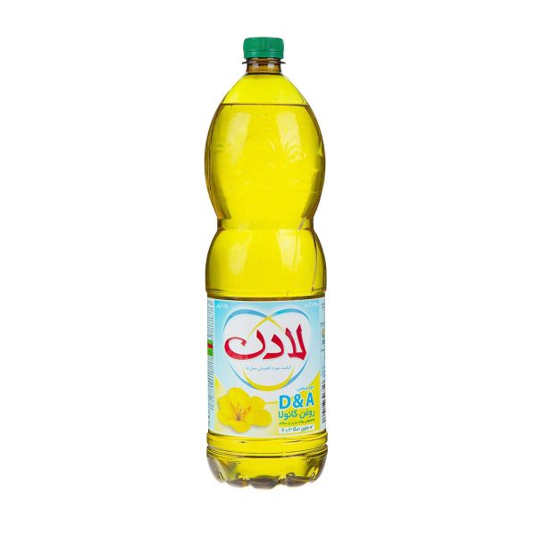 روغن پخت و پز و سالاد کانولا (کلزا) ویتامینه لادن - 810 گرم