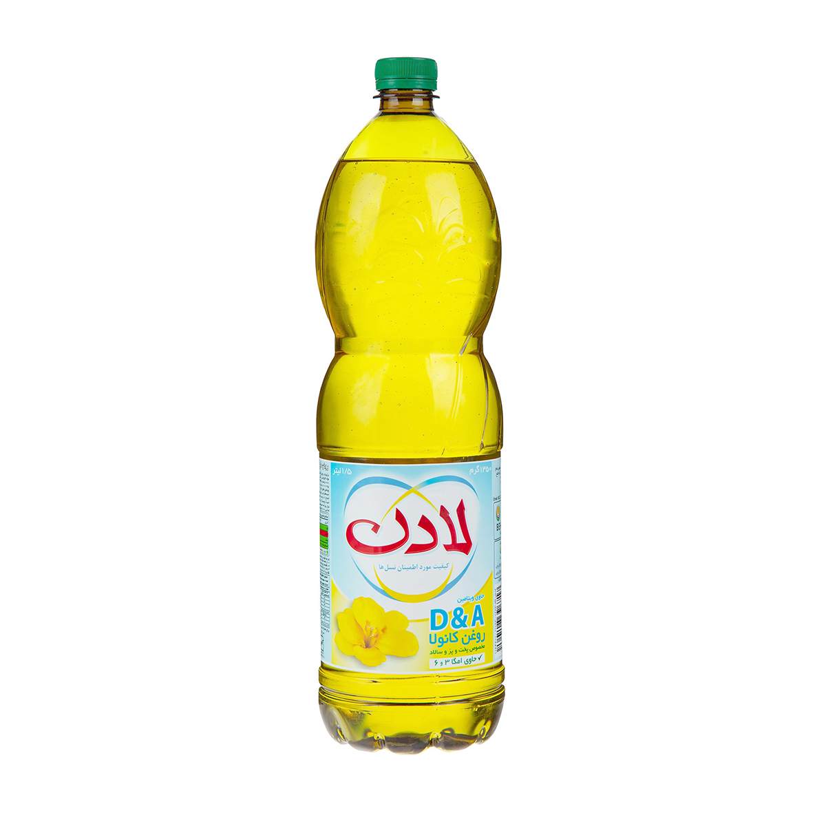 روغن پخت و پز و سالاد کانولا (کلزا) ویتامینه لادن - 810 گرم