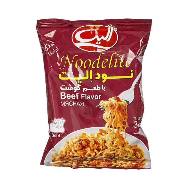 نودل با طعم گوشت الیت - 75 گرم