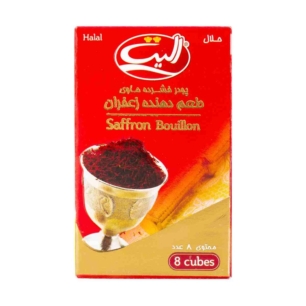 عصاره طبیعی فشرده زعفران الیت بسته 8 عددی - 64 گرم