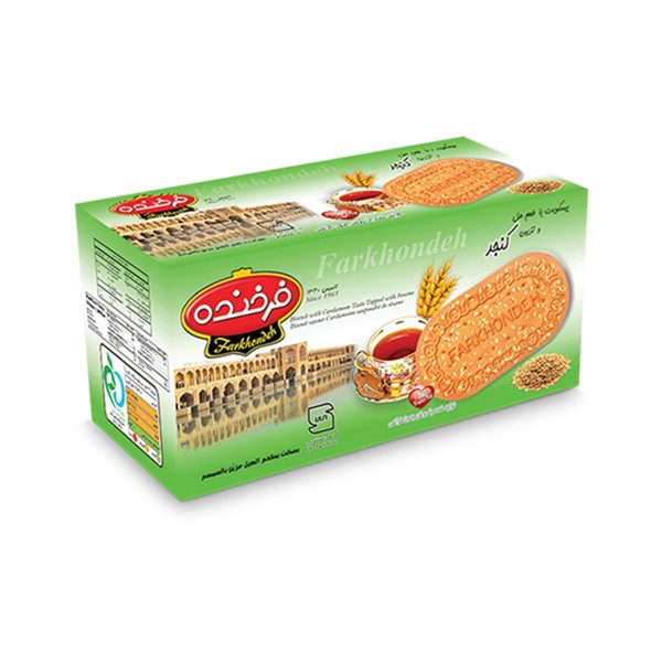 بیسکویت کنجدی فرخنده – 850 گرم