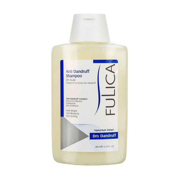 شامپو ضد شوره فولیکا مخصوص پوست سر خشک - 200 میلی لیتر