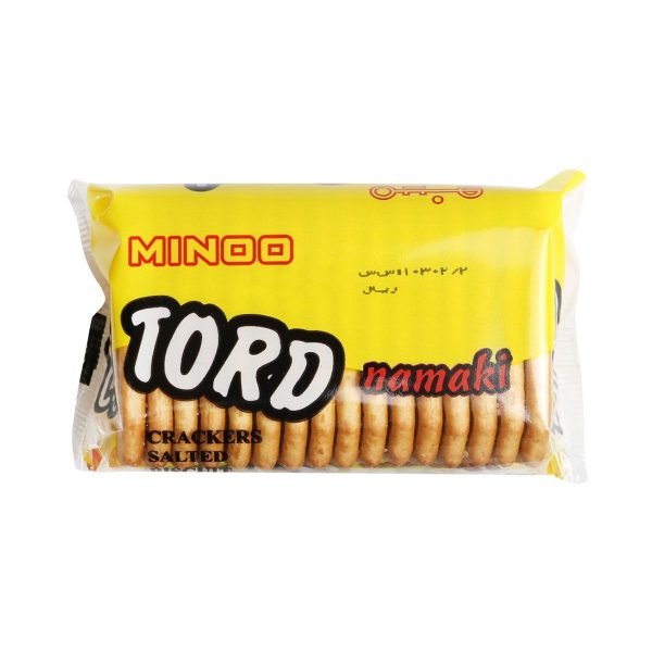 بیسکویت ترد نمکی مینو – 75 گرم