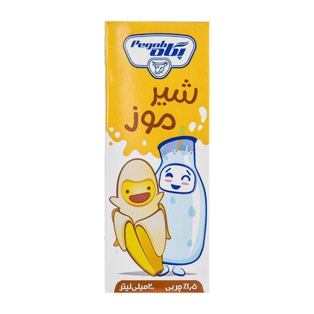 شیر موز پگاه – 200 میلی لیتر