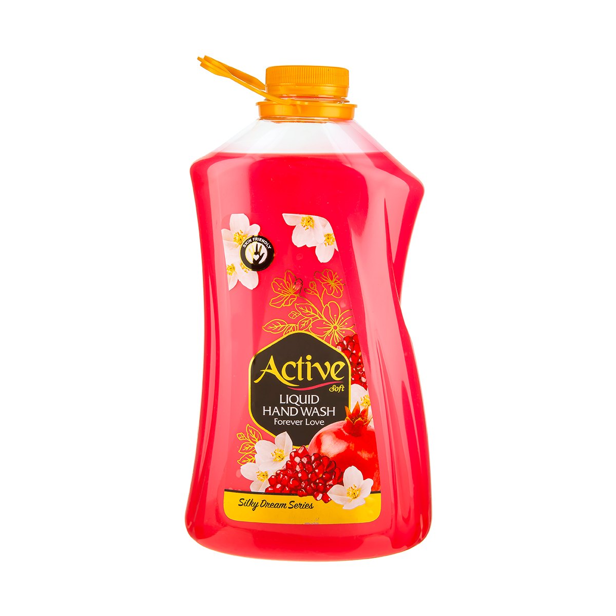 مایع دستشویی صدفی صورتی اکتیو - 2500 گرم