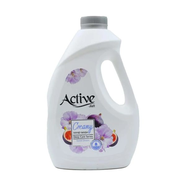 مایع دستشویی کرمی بنفش اکتیو - 2000 گرم