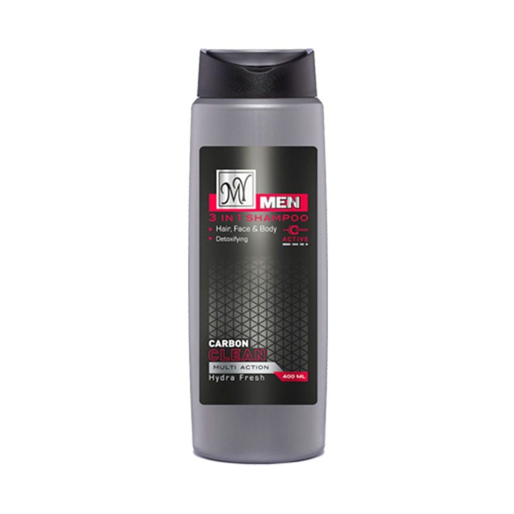 شامپو سر، صورت و بدن مردانه Carbon Clean مای - 400 میلی لیتر