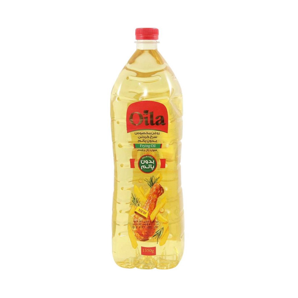 روغن مخصوص سرخ کردنی بدون پالم اویلا - 1350 گرم