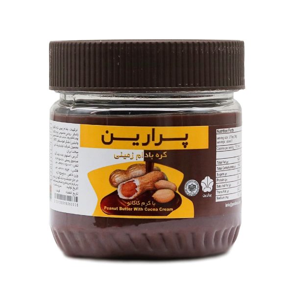 کره بادام زمینی با کرم کاکائو پرارین - 250 گرم