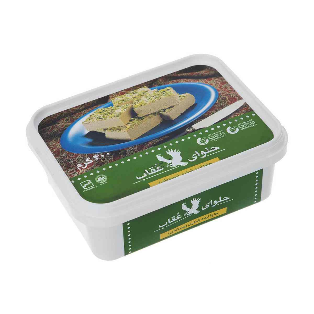 حلوا شکری با پسته و بادام زمینی عقاب – ۴۰۰ گرم