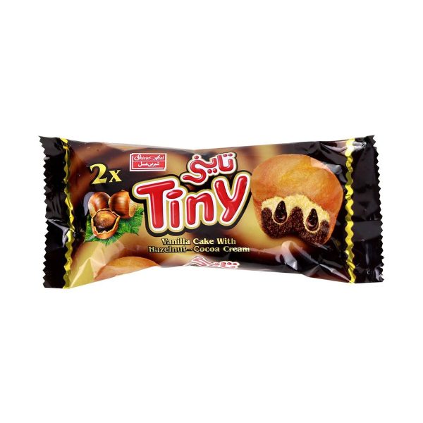 کیک دوقلو فندقی تاینی شیرین عسل – 60 گرم