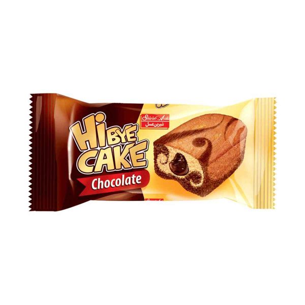 کیک دورنگ های بای با مغزی کرم کاکائویی شیرین عسل - 50 گرم