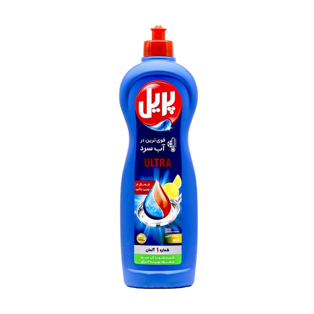 مایع ظرفشویی اولترا لیمویی پریل - 1000 گرم